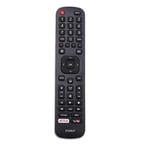 Black ABS Smart TV Remote Control EN2B27 For Hisense RC3394402/01 3139 238