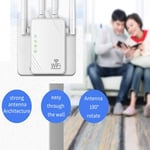 Signal Stability WiFi Signal Extender 1200M Network Amplifier  Office Home