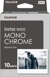 Fujifilm Instax Wide Monochrome snabbfilm (10-pack)