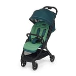 Foppapedretti Poussette légère Ciao, pour enfants 0-22 kg (0-4 ans), fermeture à 1 main, self-Standing, dossier réglable, roues amortissées, porte-objets, cadre en aluminium, vert