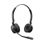 Engage 55 SE Convertible Headset MS mit Ohrbügel, Link 400a DECT Adapter USB-A, Engage 55 Deskstand, 1,2 m USB-C auf USB-A Kabel, Ohrgels, Kopfband, Nackenbügel, Tragetasche, Garantie