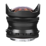for Nikon Z Mount Lens,CC-Mil7528N 7.5mm f/2.8 Wide Angle Fisheye Mirrorless Camera Lens with Lens Hood for Nikon Z6 Z7 Z50 Mirrorless Camera (Black)