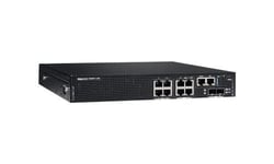 Dell PowerSwitch N3208PX-ON - Commutateur - C3 - Géré - 4 x 10/100/1000/2.5G/5G (PoE++) + 4 x 10/100/1000 (PoE++) + 2 x 10 Gigabit SFP+ - flux d'air de l'avant vers l'arrière - Montable sur rack - PoE++ - CAMPUS Smart Value