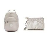 Kipling Women?s Creativity S Wallet Backpack Seoul S Metallic Glow