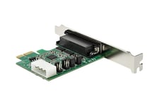 StarTech.com 4-portars PCI Express RS232-seriellt adapterkort - PCIe RS232-seriellt värdstyrenhetskort - PCIe till seriellt DB9-kort - 16 950 UART - expansionskort - Windows/Linux - seriell adapter - PCIe - RS-232 x 4