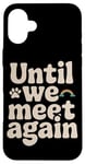 Coque pour iPhone 16 Plus Hommage commémoratif pour animaux de compagnie Souvenir et perte d'un animal de compagnie bien-aimé