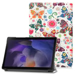 Slim Fit Cover fodral Till Samsung Galaxy Tab A8 10.5" (2021) - Butterflies multifärg