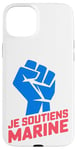 Coque pour iPhone 15 Plus tous pour marine soutien à marine le pen