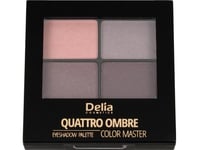 Delia Cosmetics Color Master Quattro Ombre Eyeshadows No. 402 Tasty 1Op.