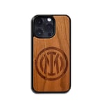 Iconic Puzzles Iconiccase13 Officielle Inter en Bois 100% Durable, Coque Compatible avec iPhone 12 Pro Slim Cover 6.1 Adulte Unisexe, Enfant, Color Legno, Large