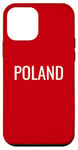 Coque pour iPhone 12 mini Poland Red White