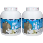 ERIC FAVRE Iso Zero 100% Whey Protéine Vanille Poudre 2x1500 g