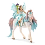 schleich 70569 BAYALA Coffret de Figurines Fée Eyela avec Jouet Licorne de Princesse-Princesse Volante avec Figurine Licorne et Baguette Magique-Cadeau d'Anniversaire pour Filles et Garçons de 5à12ans