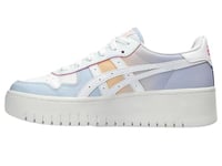 ASICS Femme Japan S PF Sneaker, White/Arctic Blue, 41.5 EU