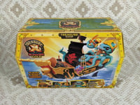 Treasure X Sunken Gold Pirate Treasure Ship Playset Real Gold Dipped Treasure