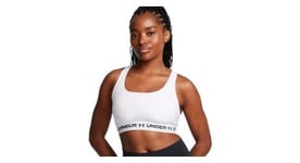 Brassiere under armour crossback mid blanc femme