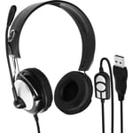 Casque LINQ Ordinateur avec Micro sur Perche LinQ