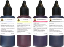 Encre De Qualité Alimentaire 4X100Ml (Noir, Jaune, Rouge, Bleu) Pour Cartouches D'Imprimante Canon[DYJ071278]