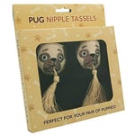 Diabolical Gifts Pug Nipple Tassels, Cream, DP1203