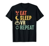 Virtual Reality Athlete Funny VR Gamer Console Headset T-Shirt