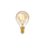 E14 3-Stegs Dimbar Klot 3W 1800K 150lm Amber LED-Lampa