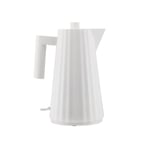 Alessi Plissé MDL06 W/UK - Electric Kettle in Thermoplastic Resin English Plu...