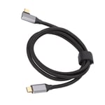 100W PD Nylon Braided USB C Fast Charging Cable USB 3.1 Gen2 10Gbps 3 Cable Set