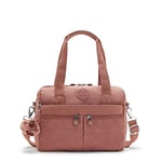 Kipling Sac à main Klara pour femme, Kind Rose B, 12.25''L x 8.5''H x 6''D