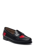 Gh Weejun Wmn Penny Love Loafers Låga Skor Black G.H. BASS