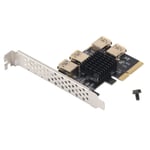 PCI-E Riser Card PCI-E X4 1–4 PCI Express 16X -paikkainen sovitinkortti USB 3.0 -sovittimen kerroinkortti kaivostoimintaan