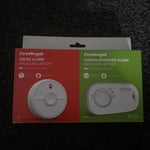 FireAngel FA3313-SB1-T2 Smoke Alarm + Carbon Monoxide Alarm TWIN PACK!