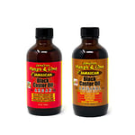 Jamaican Mango and Lime Black Castor Oil Twin Pack - 1 x Original Black Castor Oil 118 ml and 1 x Argan Black Castor Oil 118 ml (Pack of 1)