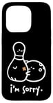 Coque pour iPhone 15 Pro Bowling Humour Mignon Drôle Personnage Art