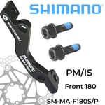 Shimano Vélo MTB Disque Disques de Frein Adaptateur 180 S/P Pm - Is VR180