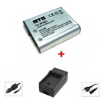 Chargeur + Batterie NP-BG1 pour Sony Cyber-shot DSC-HX30V, N1, N2, T20, T25, T100