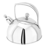 Stovetop Kettle 2L Bresor Stellar Polished Kettle, Silver Kitchen