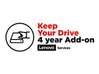 Lenovo Keep Your Drive Add On - Utökat Serviceavtal - 4 År - För Thinkstation P300  P310  P320  P330  P330 Gen 2  P358  P360