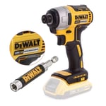 Dewalt DCF887N 18V XR Brushless Impact Driver Body With 80mm Magentic Bit Holder