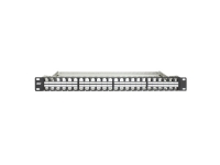 ACT Patch panel 48-port keystone unloaded 19 inch 1U high density