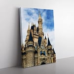 Big Box Art Magic Kingdom Florida Orlando USA Canvas Wall Art Print Ready to Hang Picture, 76 x 50 cm (30 x 20 Inch), Multi-Coloured