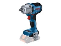 Bosch Gds 18V-450 Hc Professional - Støtskiftenøkkel - Trådløs - 1/2" Firkantdrev - 800 N·M - Uten Batteri - 18 V - Solo