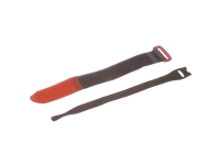 Helukabel 195x25 Kabelbinder med krok och ögla (L x B) 195 mm x 25 mm Röd, svart 10 st