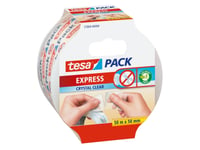 Tesapack Express - Dubbelsidig Tejp 50 M (Paket Om 12)