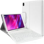 Karylax - Étui de Protection Blanc + Clavier Azerty Bluetooth pour Lenovo Tab P11 Plus 2021 (TB-J616F)