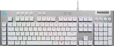 Logitech G G815 - tastatur - QWERTZ - Tysk - hvit Inn-enhet