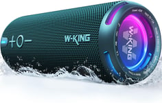 W-KING Portable Bluetooth Speaker, IP67 Waterproof Outdoor Speakers Blue 