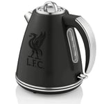 Swan Liverpool FC 1.5L Retro Jug Kettle Stainless steel 3000W Black SK19020LIVBN