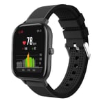 Silikonarmband Amazfit GTS/GTS 2 Svart