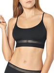 XS (8) Sloggi Ever Fresh Crop Top Non-Wired Cotton Stretch Bralette Lingerie