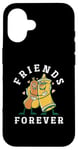 Coque pour iPhone 16 Hot-dogs Mustard Love de Friends Forever